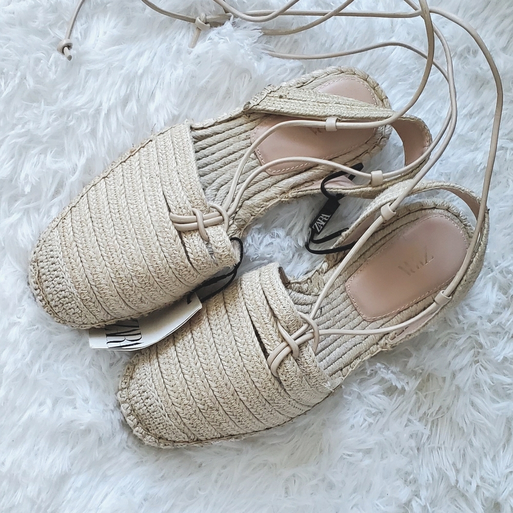 ZARA Espadrille Sandals